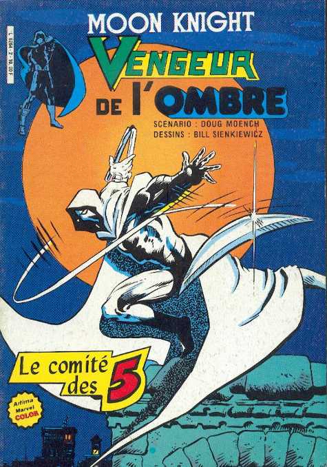 Scan de la Couverture Moon Knight n 2